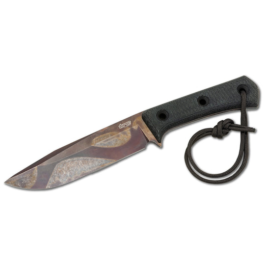 TRC Apocalypse Prime ELMAX blade with Post Apocalyptic finish