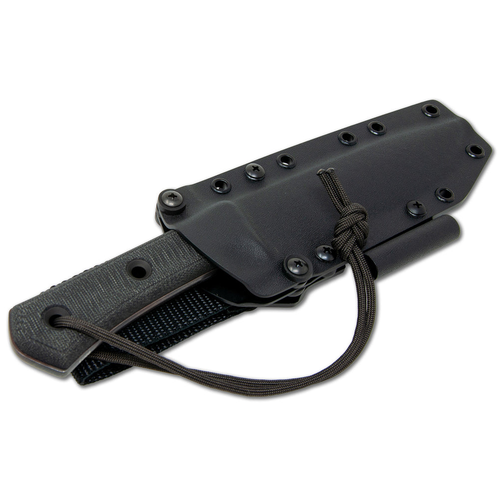 TRC Apocalypse Prime Post Apocalyptic knife in the Kydex sheath