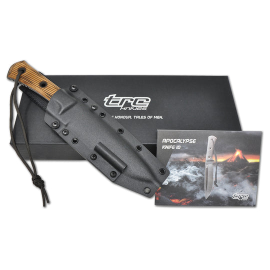 TRC Apocalypse Post Apocalyptic knife with box and papers