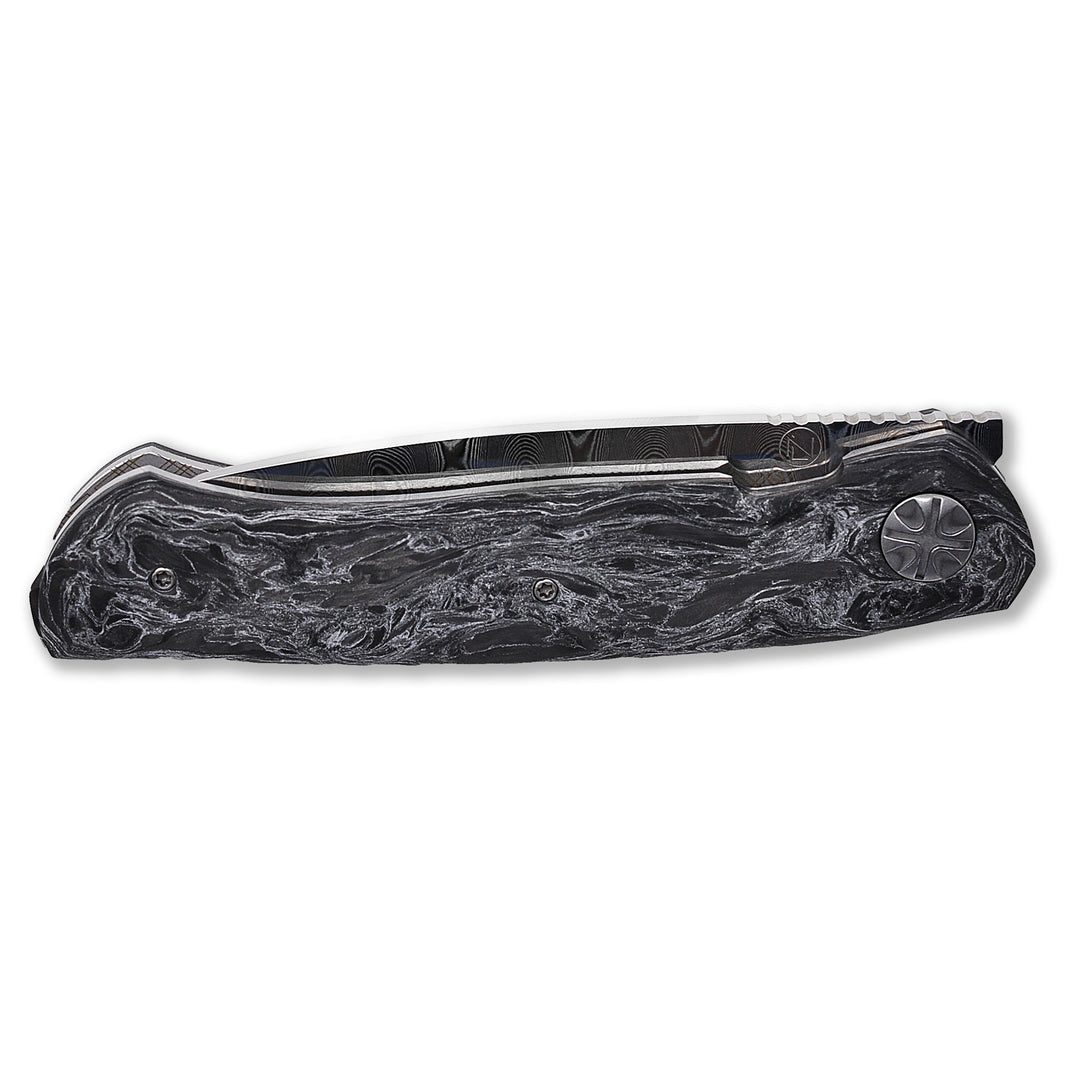 Folded Frodo 2.0 front flipper knife by NL Knives