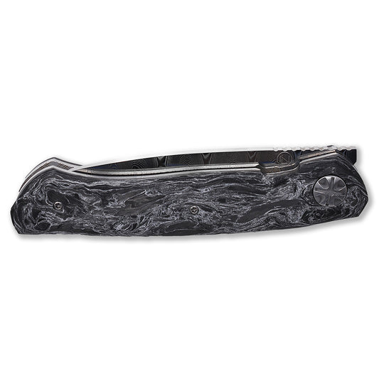 Folded Frodo 2.0 front flipper knife by NL Knives