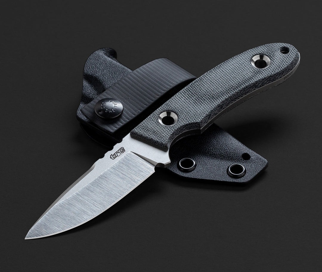 TRC Kosmos knife with Kydex sheath
