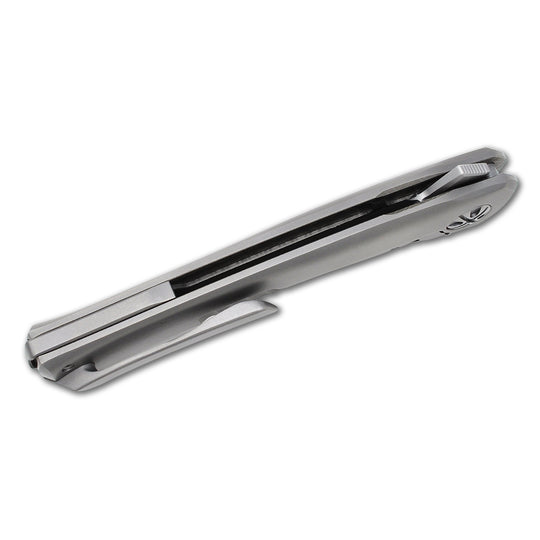 NoWa EDC knife by NL Knives, folded, backspacer