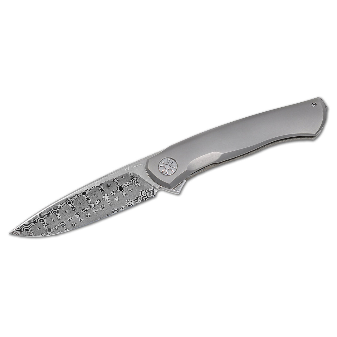 NL Knives NoWa EDC ZDI Elmax polished Drop Point blade variant