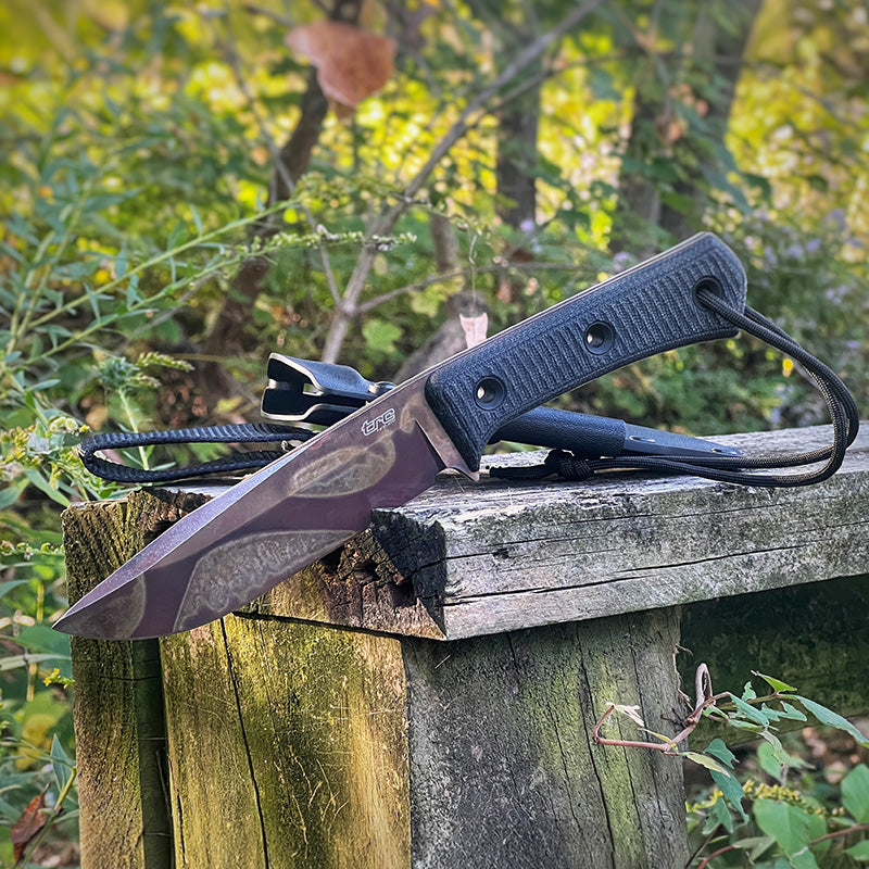 Apocalypse Prime knife by TRC in the forest