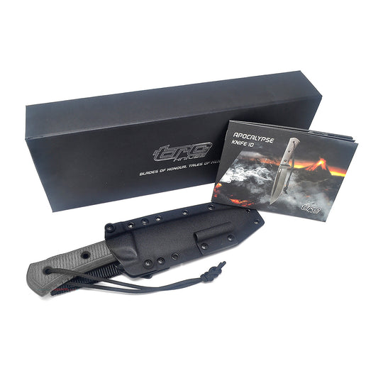 Heavy duty survival knife TRC Apocalypse Lithuania - packaging