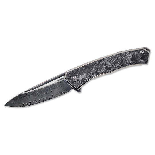  Aurum Ultimate Custom Raindrop Edition folding knife by NL Knives.