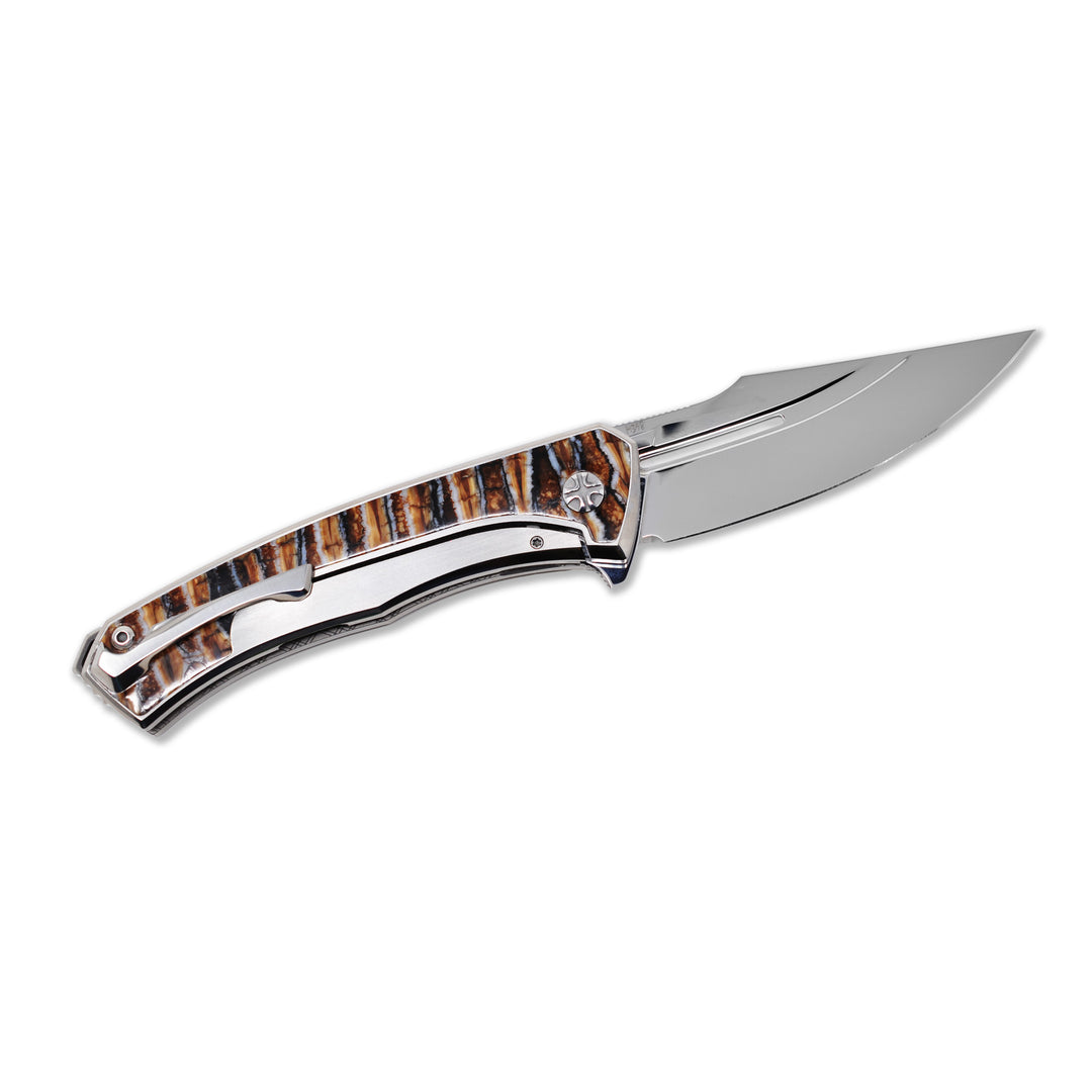 other site of NL Knives Aurum Ultimate Custom M398folding knife