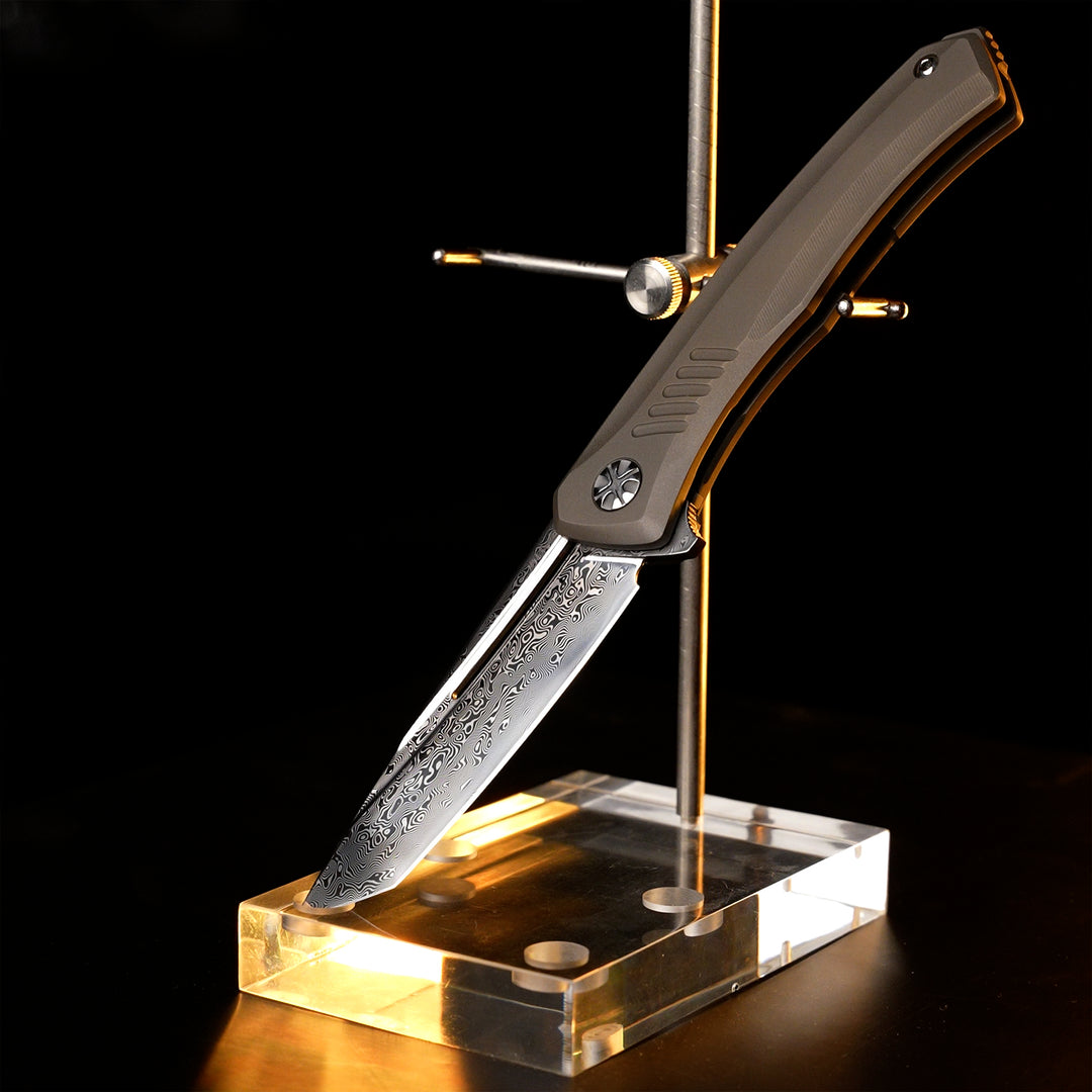 Zladinox ZDI on Aurum knife by NL Knives