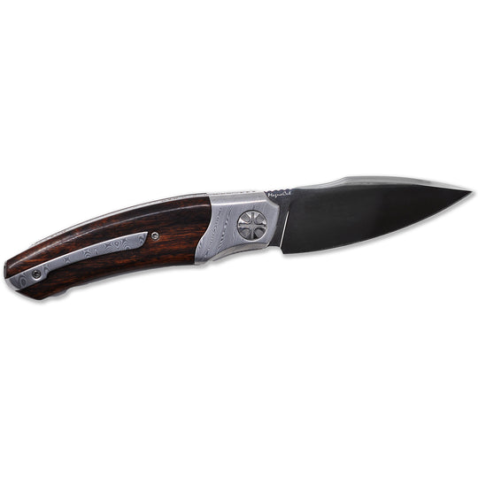 other side of Baba Yaga MagnaCut Edition folding knife from NL Knives