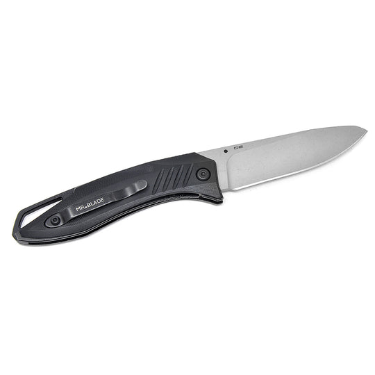 Budget-friendly D2 EDC knife Mr. Blade Bang model.