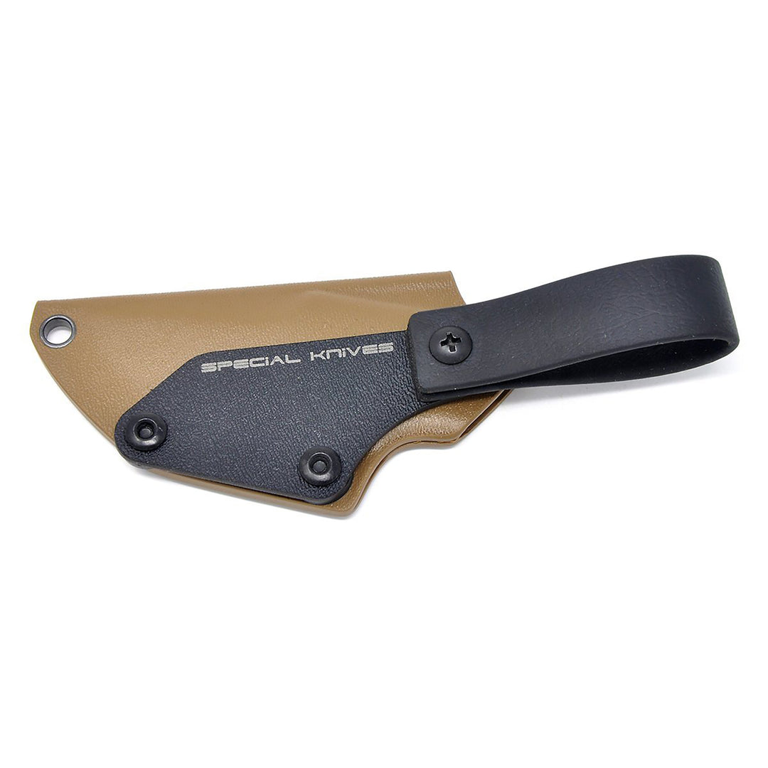 Kydex sheath with the belt loop