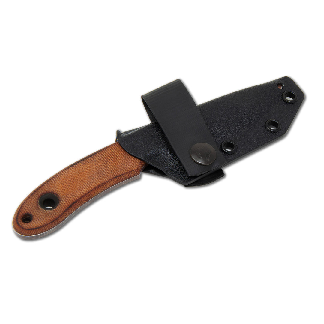 TRC Kosmos knife in the custom Kydex sheath