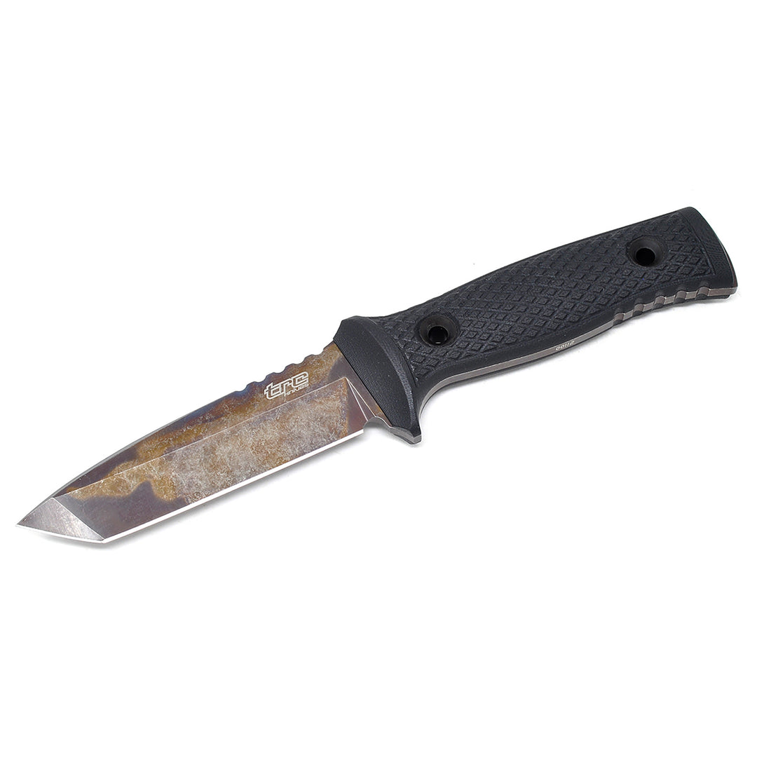 TRC M-1XT Tanto knife ELMAX post-apocalyptic finish