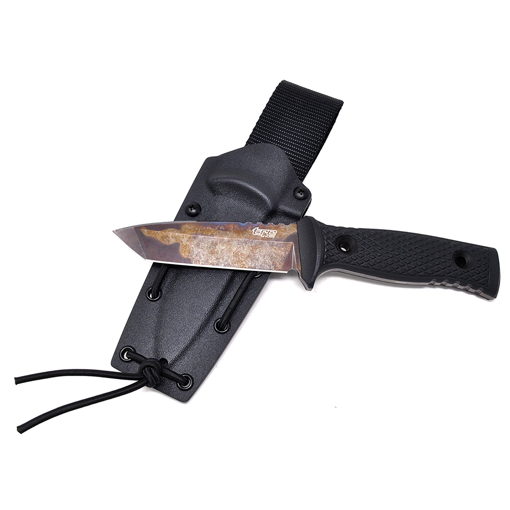 TRC M-1XT Tanto Knife – ELMAX Fixed Blade – Sharp Quarters
