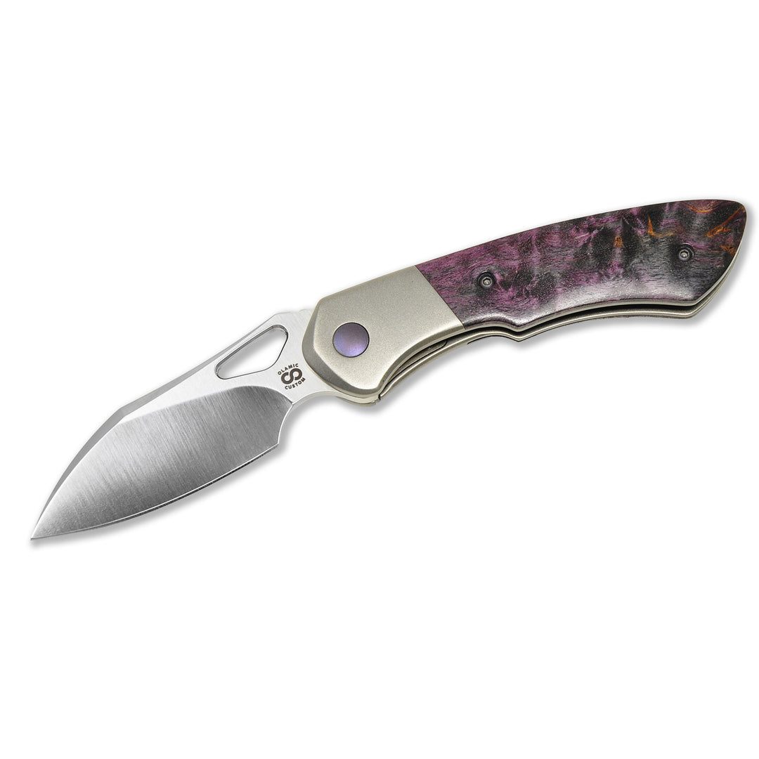 Olamic WhipperSnapper folding knife with CPM 20CV blade