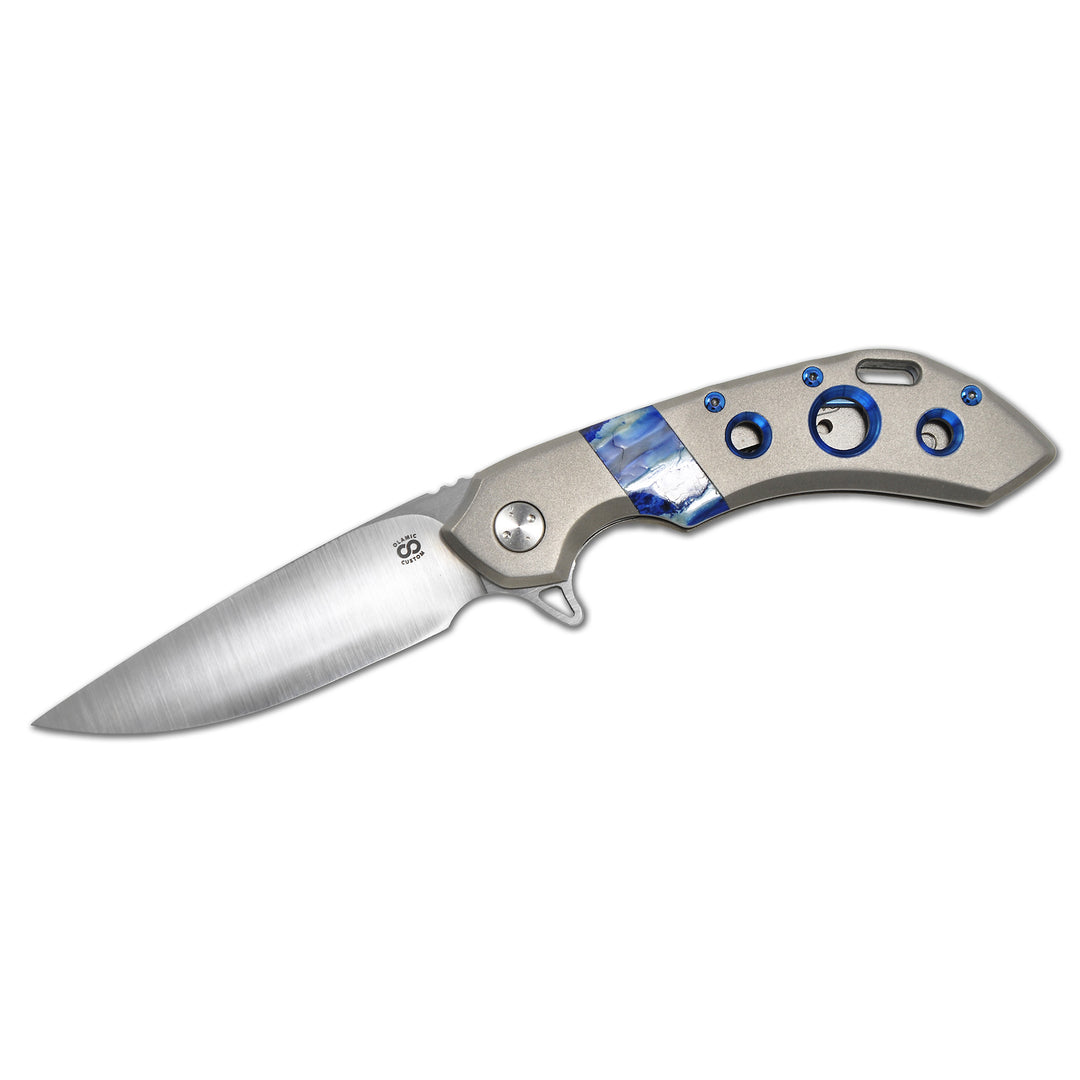 Olamic Wayfarer 247 folding knife CTS-XHP Suna blade