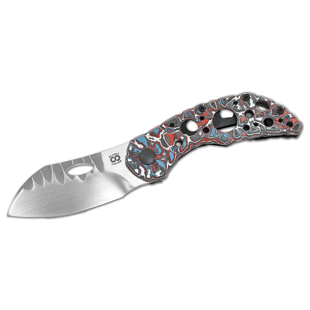 Olamic Busker folding knife with MagnaCut Largo blade