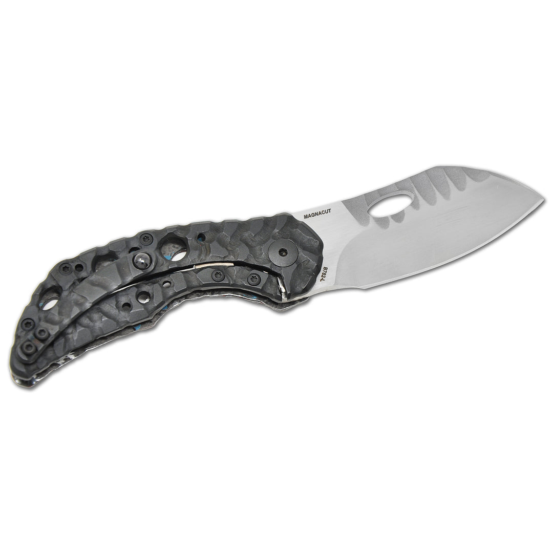 Olamic Busker Aphotic titanium handle side