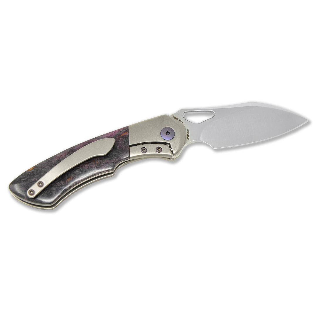 Olamic WhipperSnapper satin Wharnfoot blade