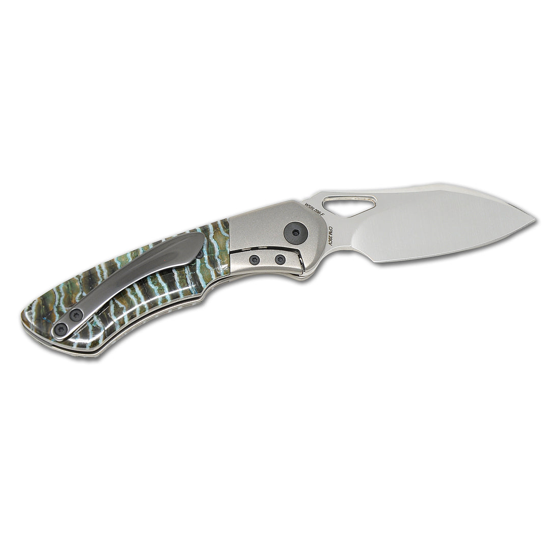 Olamic WhipperSnapper satin Wharnfoot blade