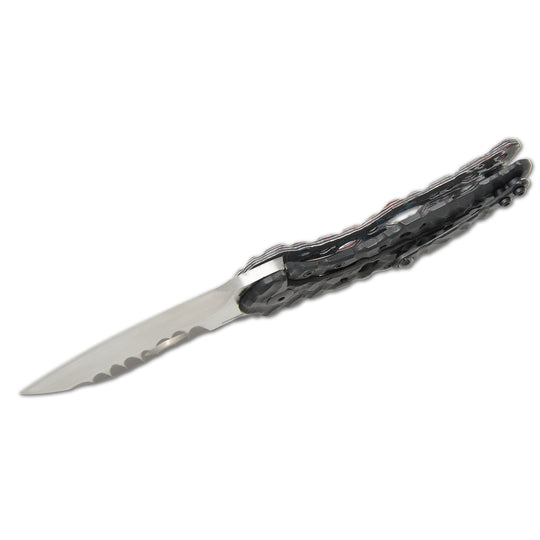 liner lock on the Busker knife