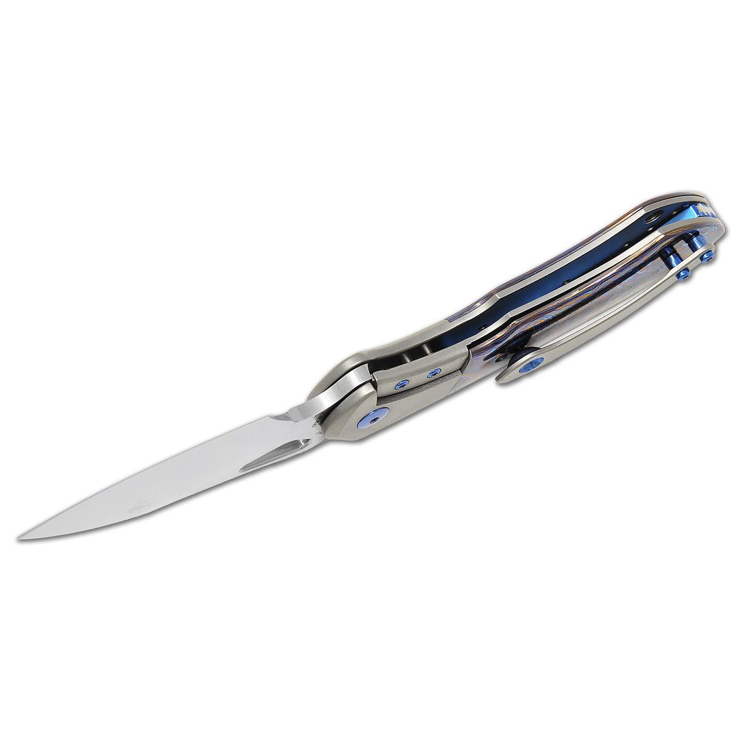 bolster lock details on Olamic WhipperSnapper knife