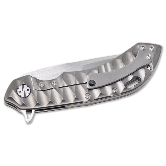 Folded Wayfarer 247 Suna CTS-XHP folding knife