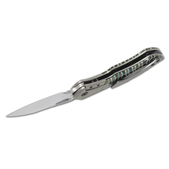 Bolsterlock on Olamic WhipperSnapper knife