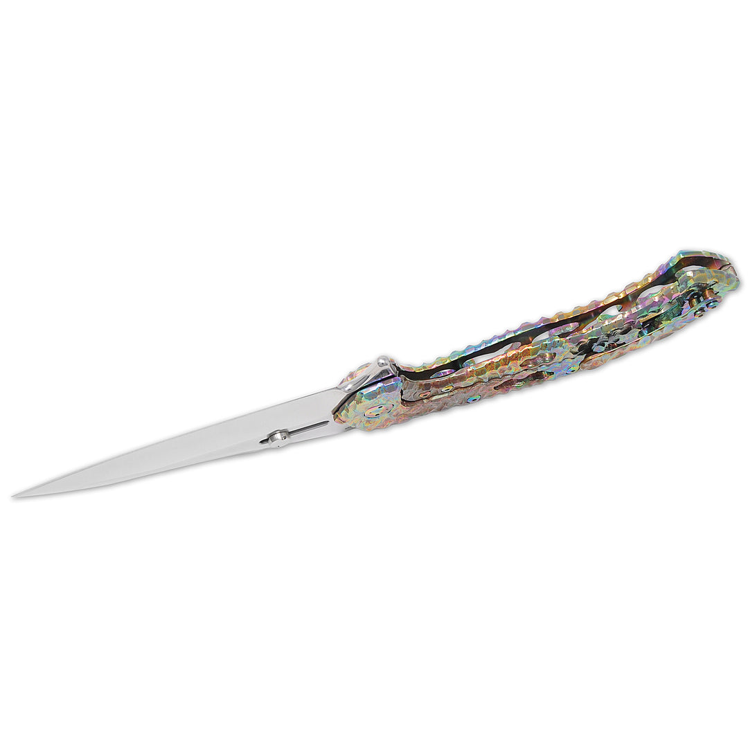 Frame lock of the Olamic Soloist – M390 Agent Blade Folding Knife