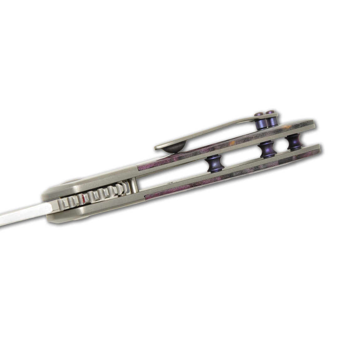 top view of the knife