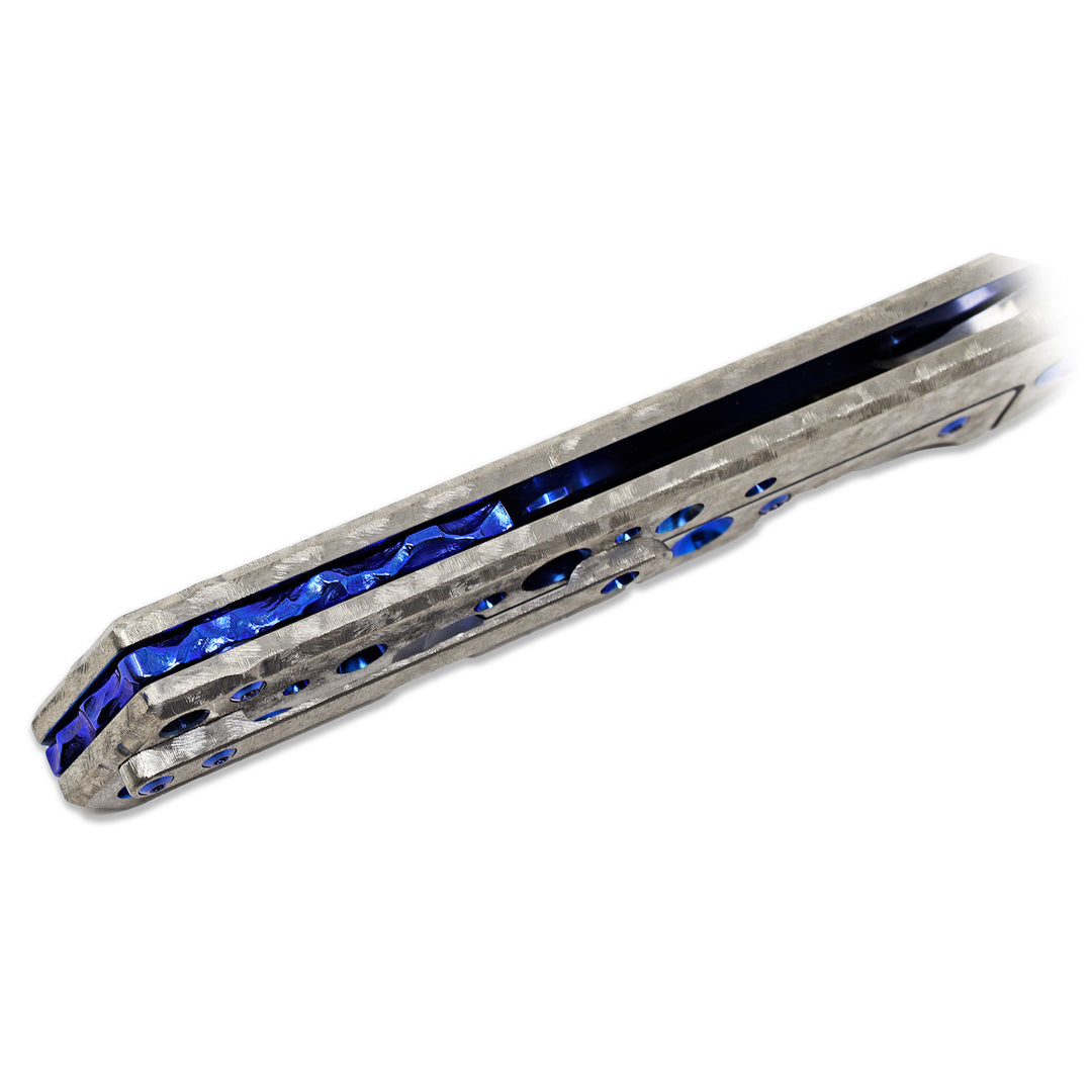 Olamic Rainmaker Titanium Blue Nuggets backspacer