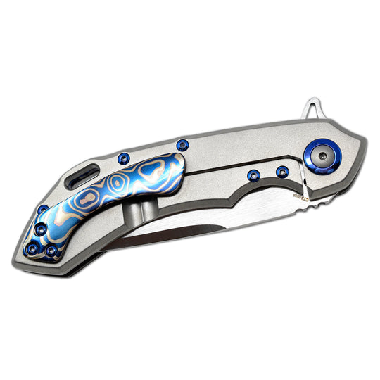 Olamic Wayfarer 247 matching Fedokume pocket clip