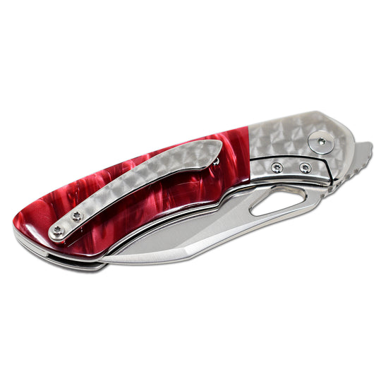 Olamic WhipperSnapper polished titanium hardware
