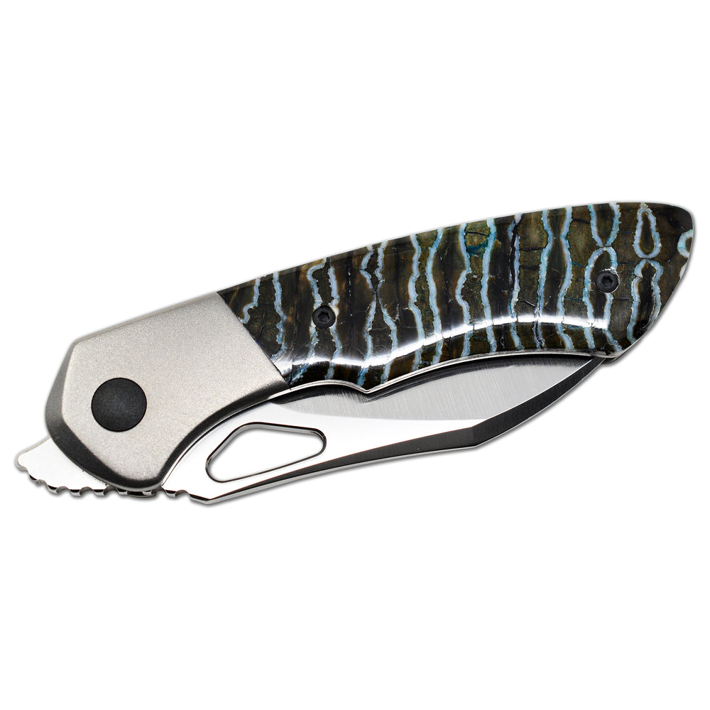 Olamic WhipperSnapper – CPM 20CV, Satin Wharnfoot, Mammoth Tooth