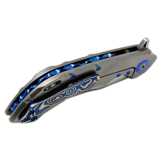 Olamic Wayfarer 247 blue Nuggets backspacer and hardware