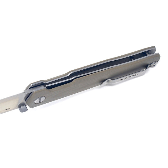 Liner lock mechanism on Mr. Blade Pike Tan
