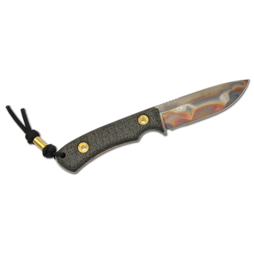 TRC Polheim Post Apocalyptic blade with heat-born finish