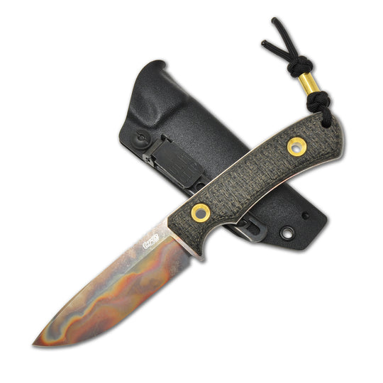 TRC Polheim knife with Kydex sheath