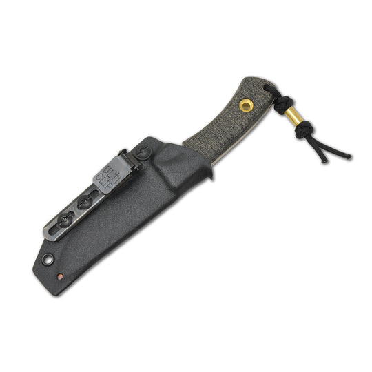 TRC Polheim knife in the sheath