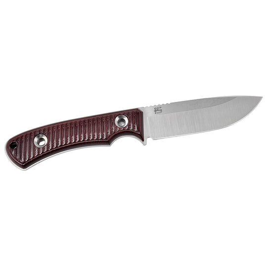 TRC Polheim anniversary knife with Maroon Micarta handle