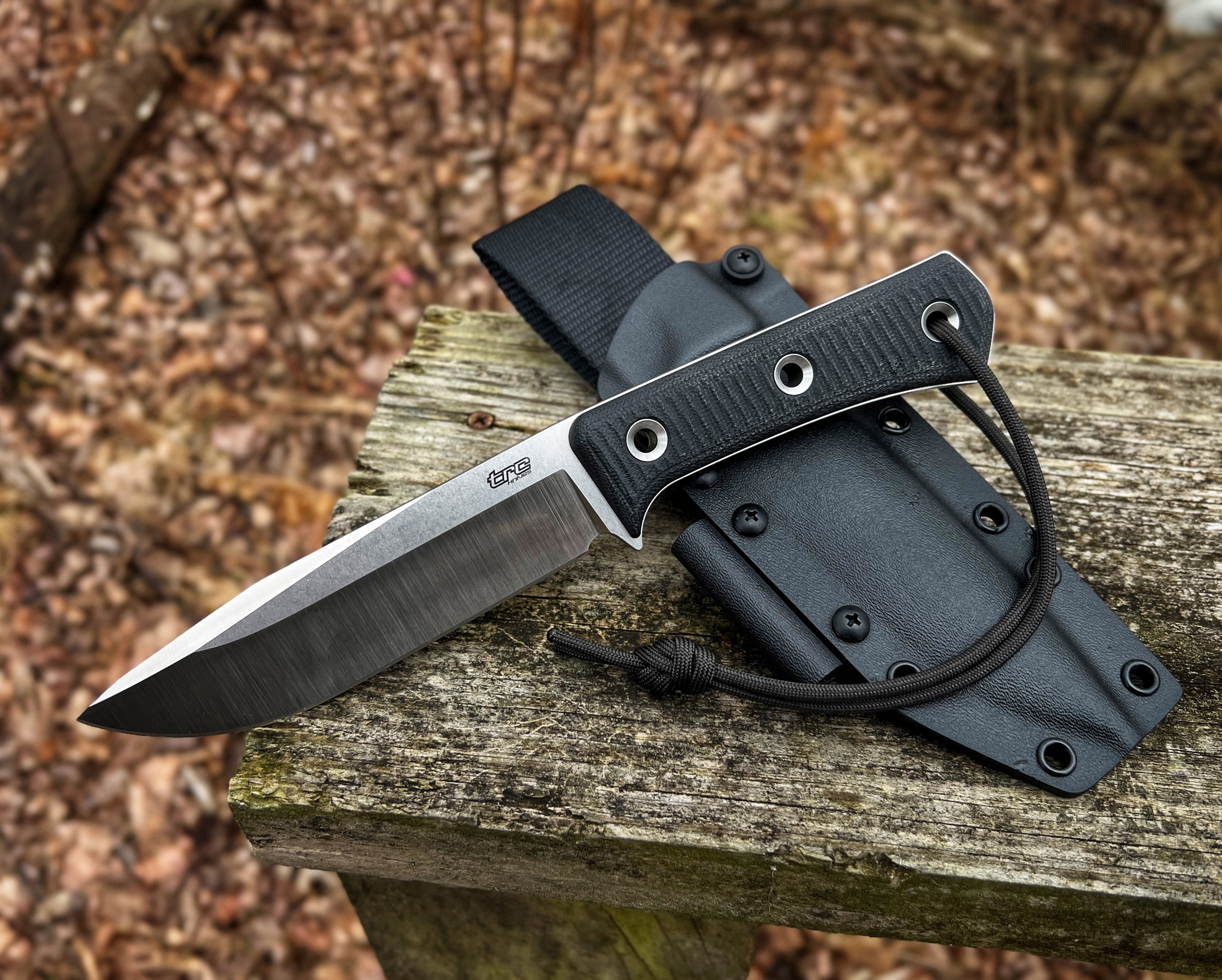 TRC Apocalypse Prime Knife – ELMAX Compact Survival Blade – Sharp