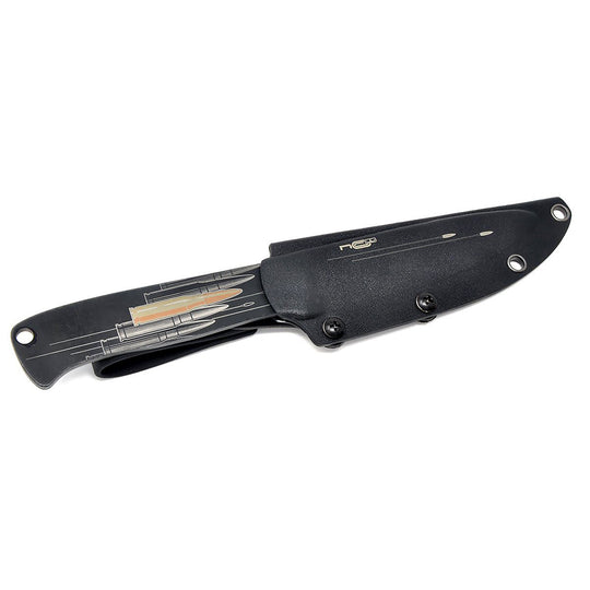 N.C. Customs Ricochet closed in Kydex sheath