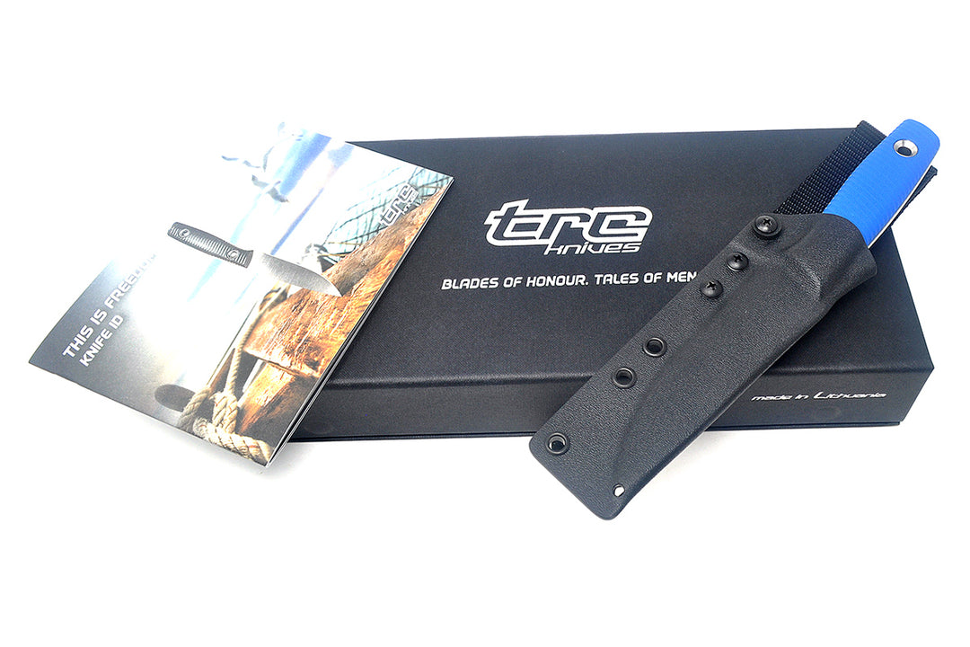 This Is Freedom Blue Convex | TRC Knives