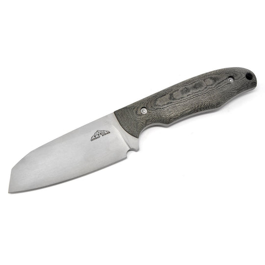 N.C. Customs Tracker outdoor fixed blade with X105 steel – full view.