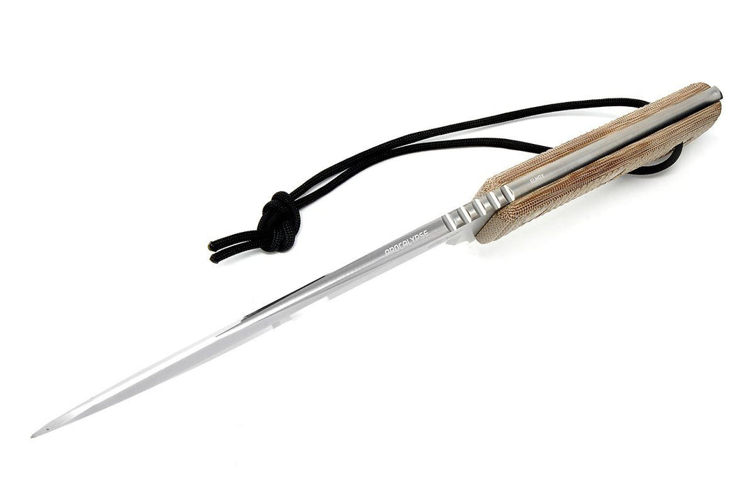 top view of the knife