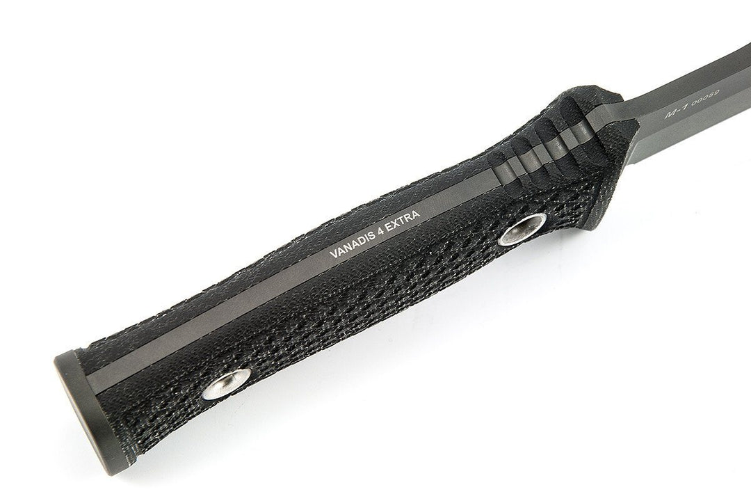 M-1 Custom Tactical knife from TRC - handle details