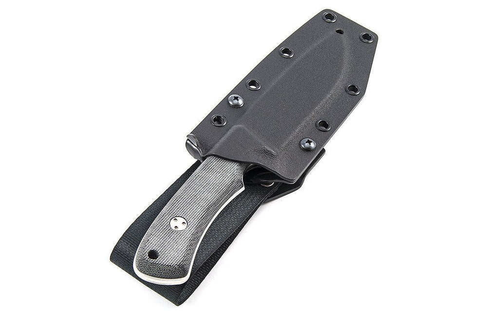 Soth Pole - custom knife by TRC knives in the Kydex sheath