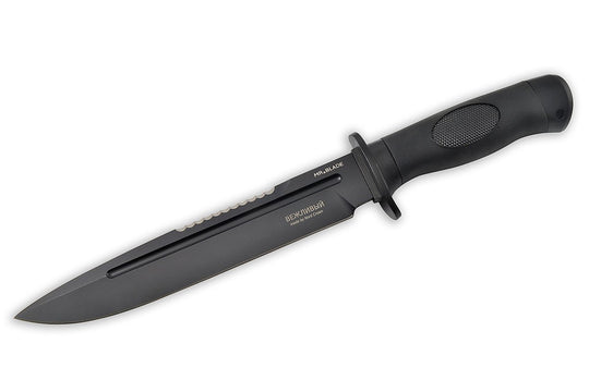 Vezhliviy in Black - tactical knife by Mr. Blade