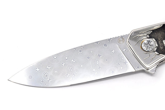Zladinox-Vanadis Damascus blade